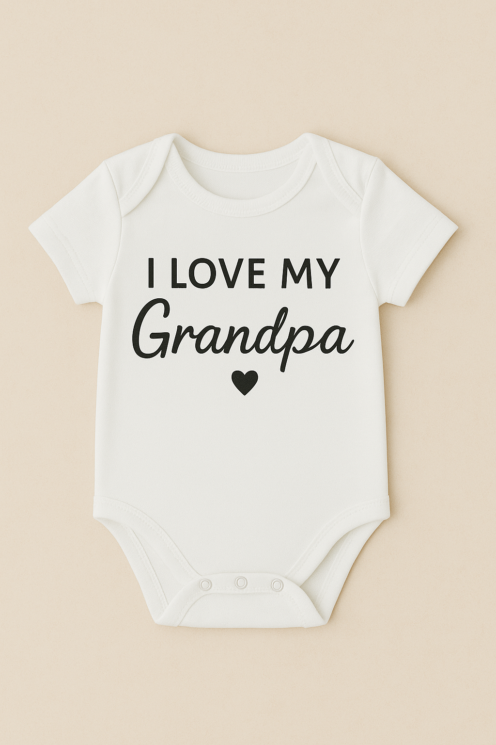 I Love My Grandpa romper