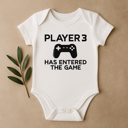 Player 3 Has Entered the Game Romper