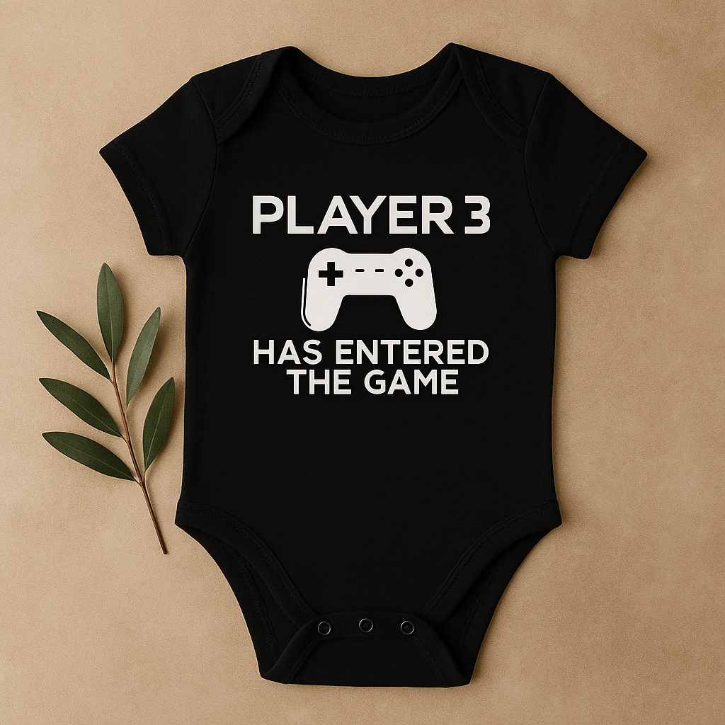 Player 3 Has Entered the Game Romper
