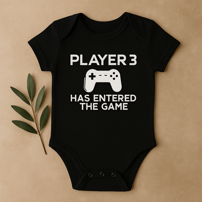 Player 3 Has Entered the Game Romper