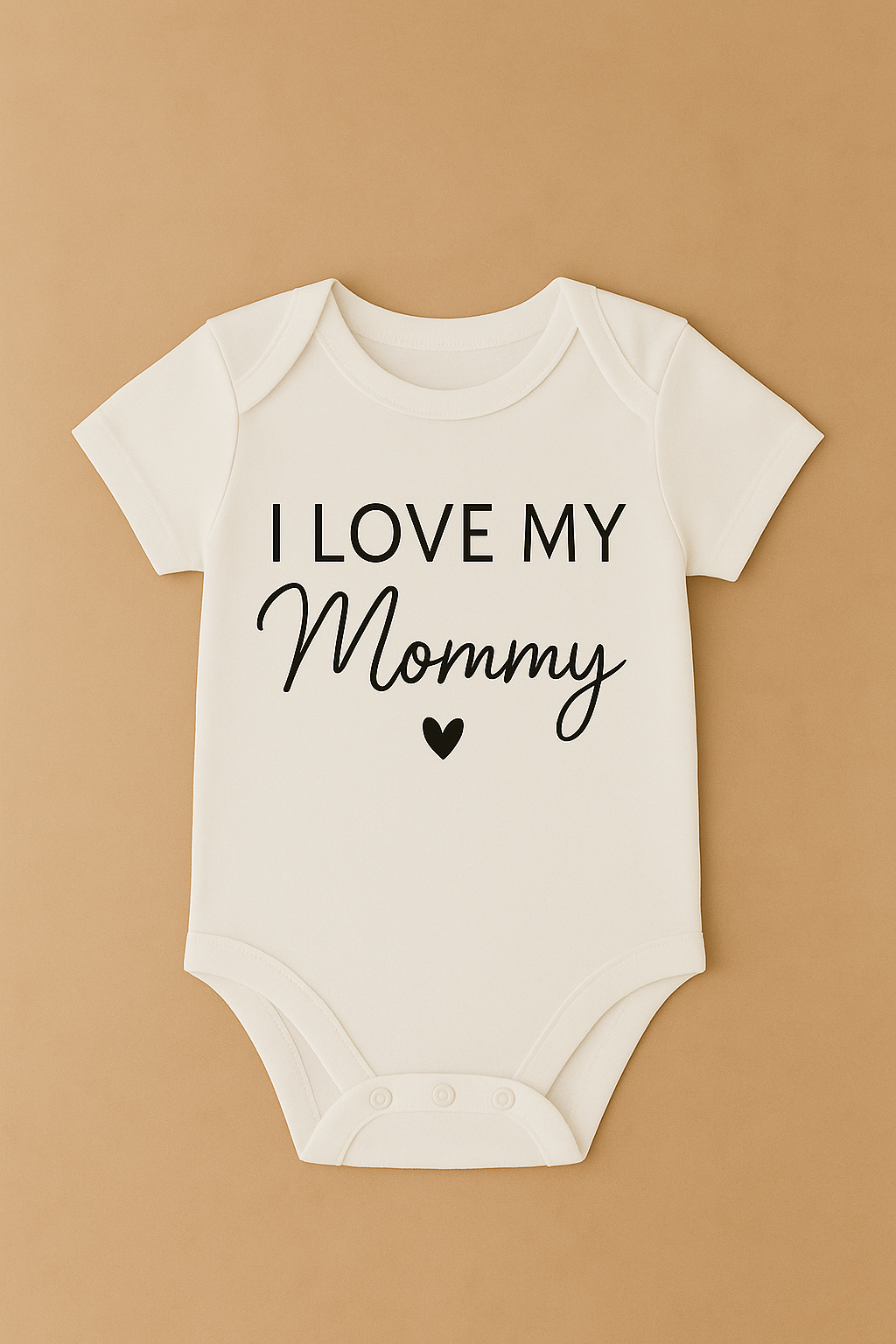 I Love My Mommy romper